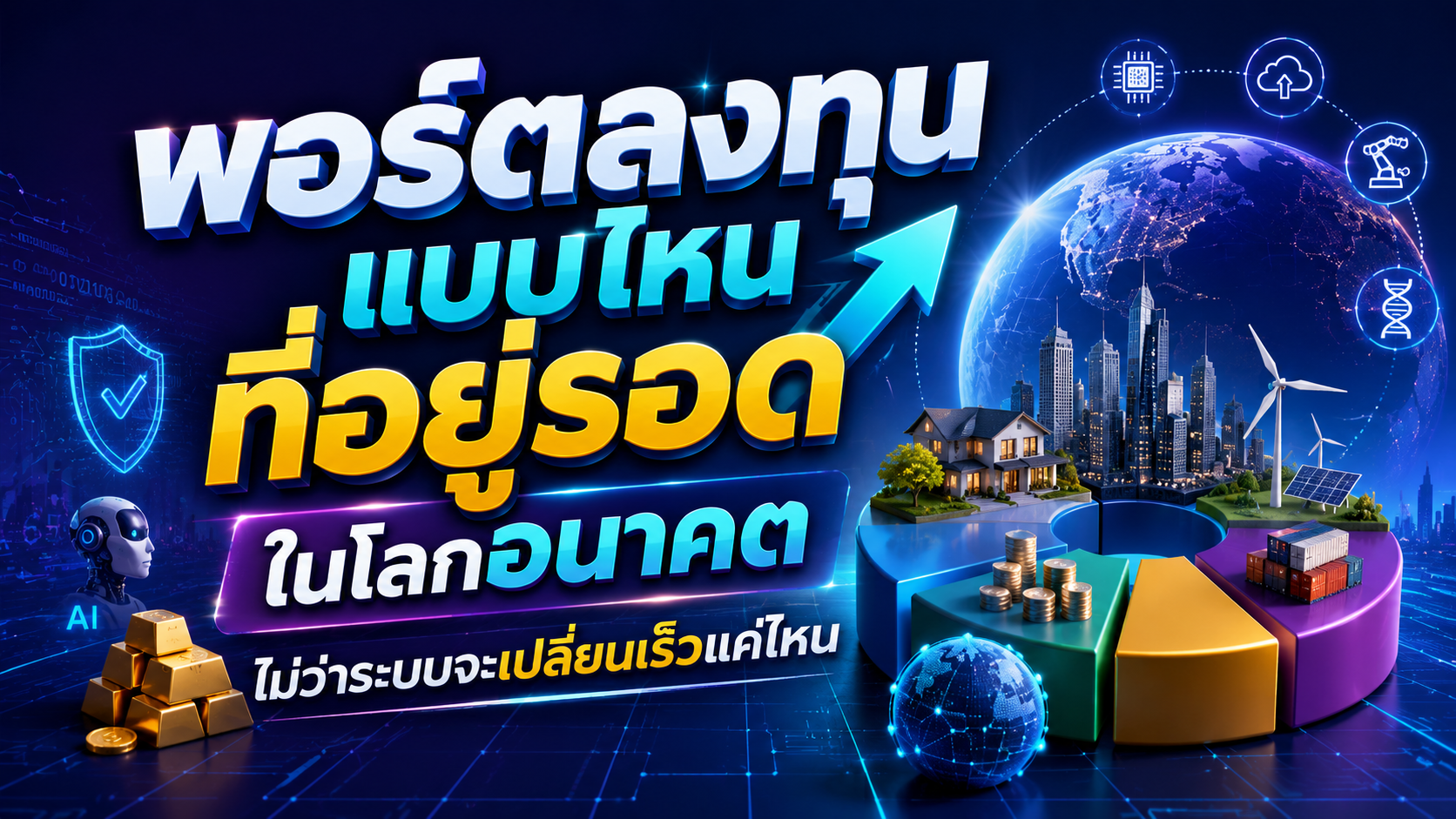 พอร์ตลงทุนแบบไหนที่อยู่รอดในโลกอนาคต