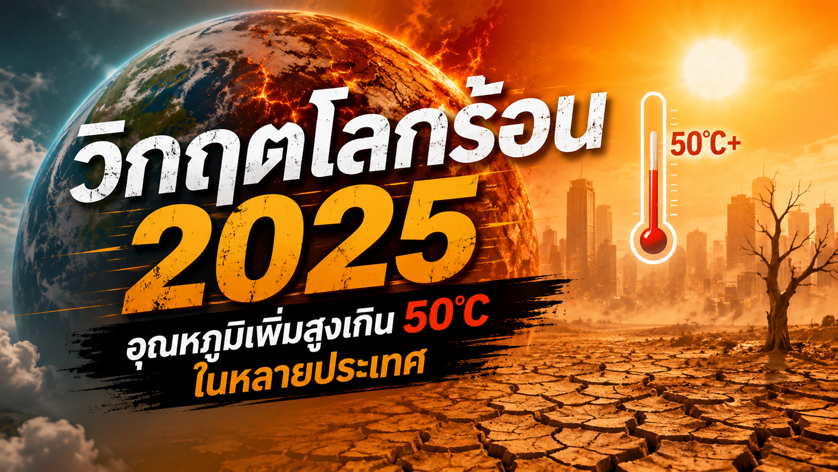 วิกฤตโลกร้อน 2025