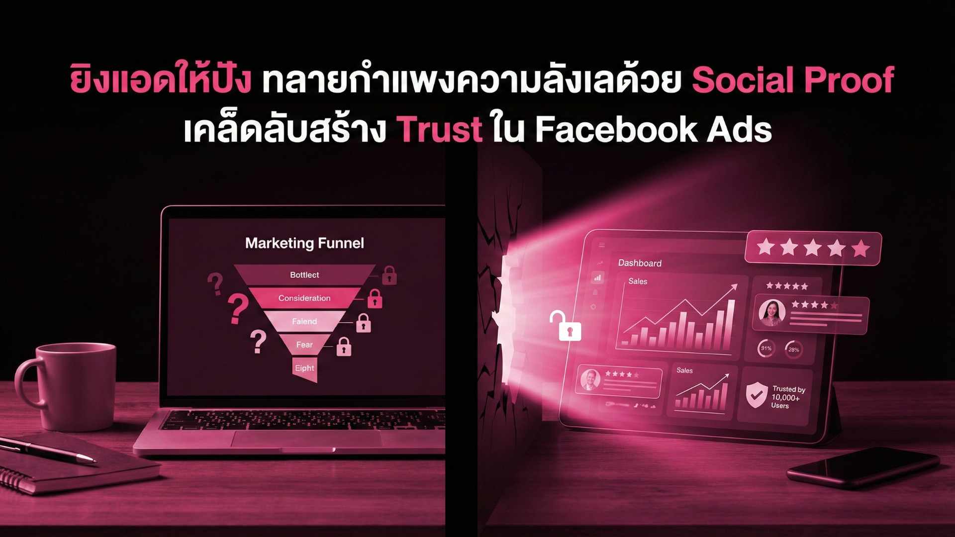 ยิงแอดให้ปัง ทลายกำแพงความลังเลด้วย Social Proof เคล็ดลับสร้าง Trust ใน Facebook Ads