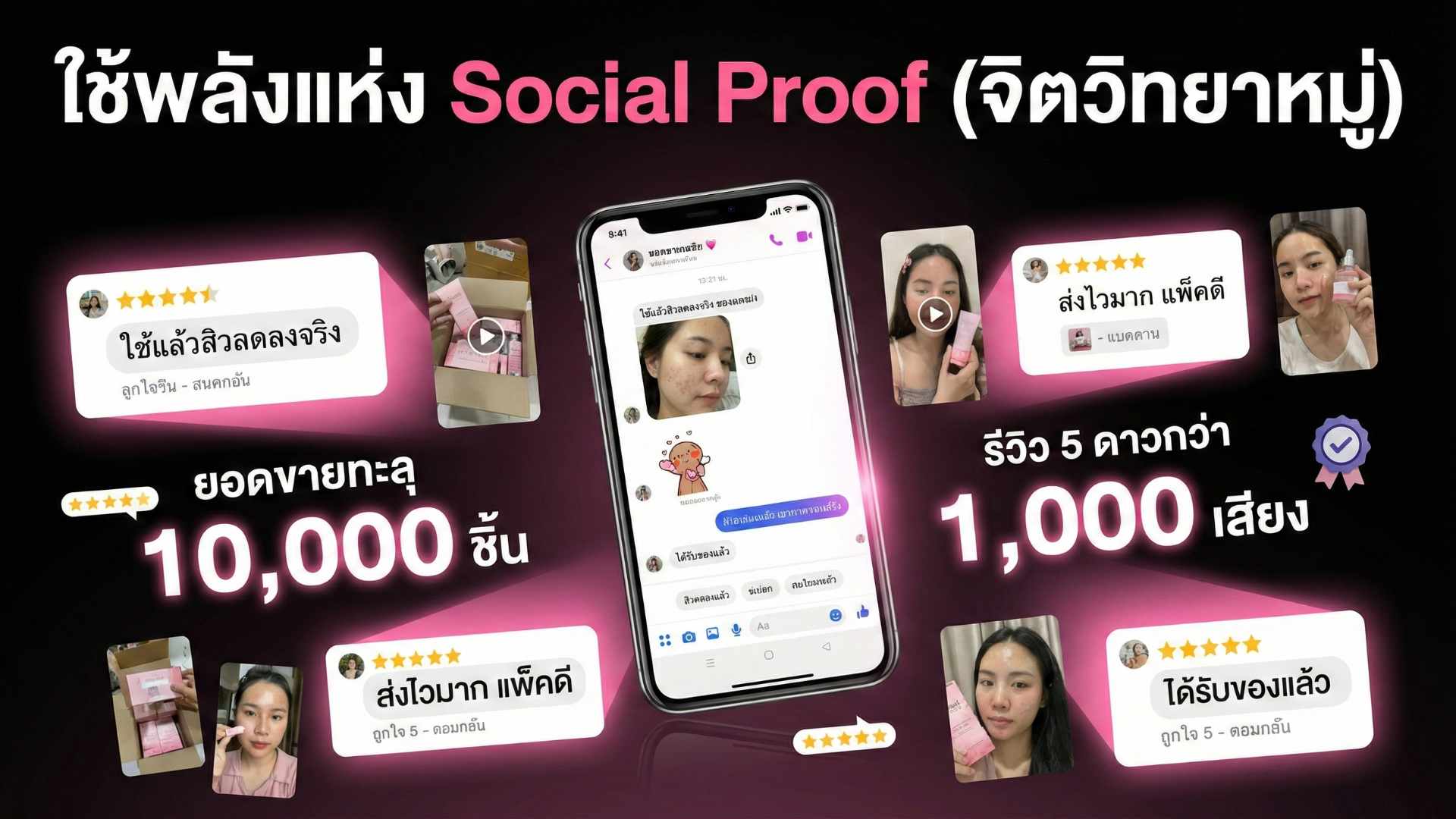 ใช้พลังแห่ง Social Proof (จิตวิทยาหมู่)